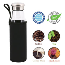 Cargar imagen en el visor de la galería, Botella Vidrio con Funda 550 ml - IRIS