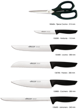 Cargar imagen en el visor de la galería, Juego de Cuchillos con Soporte - Niza ARCOS