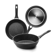 Cargar imagen en el visor de la galería, Sartén Honda Antiadherente Piedra - Natura IBILI