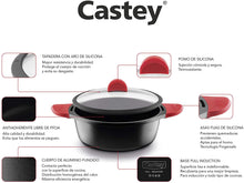 Cargar imagen en el visor de la galería, Cacerola Baja Antiadherente - Induction CASTEY