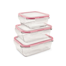 Cargar imagen en el visor de la galería, Contenedor Hermético Rectangular de Vidrio - IRIS