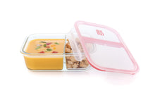 Cargar imagen en el visor de la galería, Contenedor Hermético 2 Compartimentos de Vidrio - IRIS