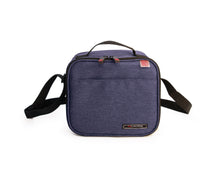 Cargar imagen en el visor de la galería, Set Bolsa Portalimentos Gris o Azul con 2 Contenedores Herméticos - City Lunchbag IRIS