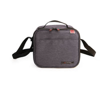 Cargar imagen en el visor de la galería, Set Bolsa Portalimentos Gris o Azul con 2 Contenedores Herméticos - City Lunchbag IRIS