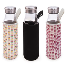 Cargar imagen en el visor de la galería, Botella Vidrio con Funda 550 ml - IRIS
