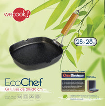 Cargar imagen en el visor de la galería, Asador Liso Antiadherente - Ecochef WECOOK