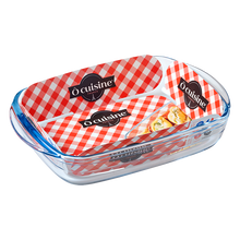 Cargar imagen en el visor de la galería, Bandeja Horno de Vidrio Rectangular - Ô CUISINE