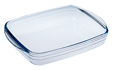 Cargar imagen en el visor de la galería, Bandeja Horno de Vidrio Rectangular - Ô CUISINE