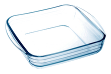 Cargar imagen en el visor de la galería, Bandeja Horno de Vidrio Cuadrada - Ô CUISINE