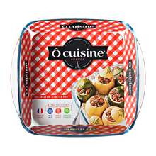 Cargar imagen en el visor de la galería, Bandeja Horno de Vidrio Cuadrada - Ô CUISINE