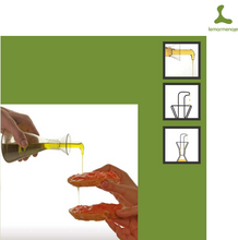 Cargar imagen en el visor de la galería, Aceitera Antigoteo de Vidrio - LEMARMENAJE
