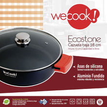 Cargar imagen en el visor de la galería, Cacerola Antiadherente - Ecostone WECOOK
