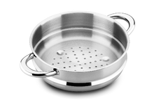 Cargar imagen en el visor de la galería, Conjunto Vapor (Cacerola + Pieza Vapor + Tapa Inox) - ALZA