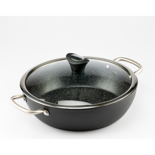 Cargar imagen en el visor de la galería, Cacerola Baja Antiadherente - Piedra Grey KADAL