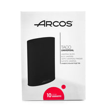 Cargar imagen en el visor de la galería, Soporte Cuchillos Ovalado Blanco o Negro - Taco ARCOS