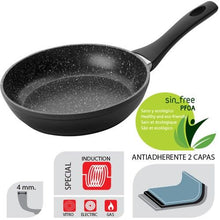 Cargar imagen en el visor de la galería, Sartén Antiadherente Piedra - Natura IBILI
