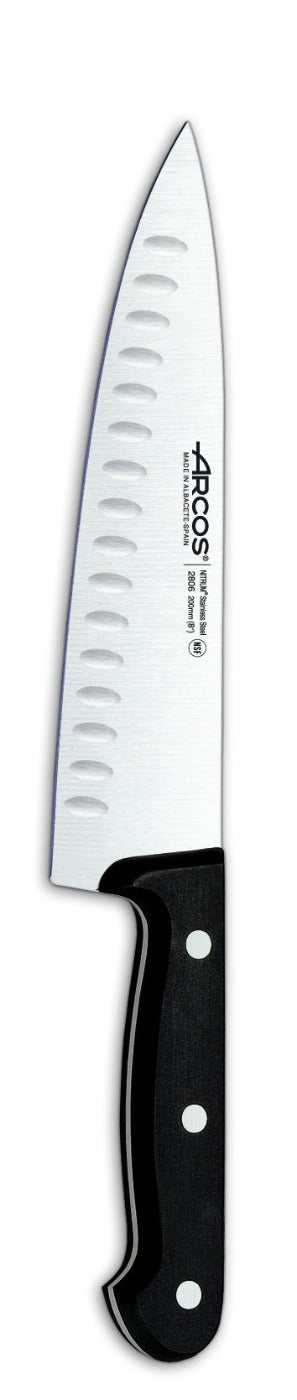 Cuchillo Cocinero con aveolos 20 cm - Universal ARCOS