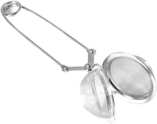 Cargar imagen en el visor de la galería, Filtro de té con Pinza 4 o 6 cm Inox - METALTEX
